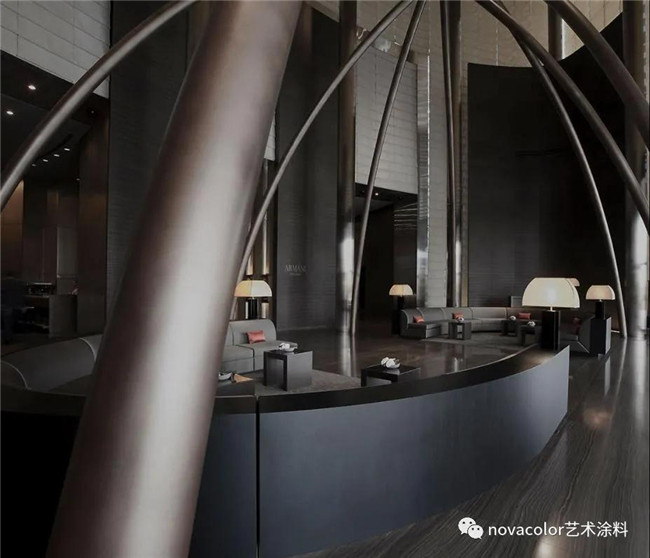 迪拜阿玛尼公寓-novacolor艺术漆案例 迪拜阿玛尼公寓-novacolor艺术漆案例