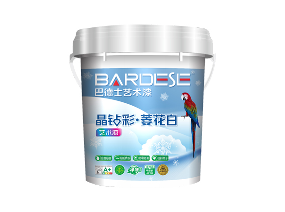 晶钻彩·菱花白艺术漆