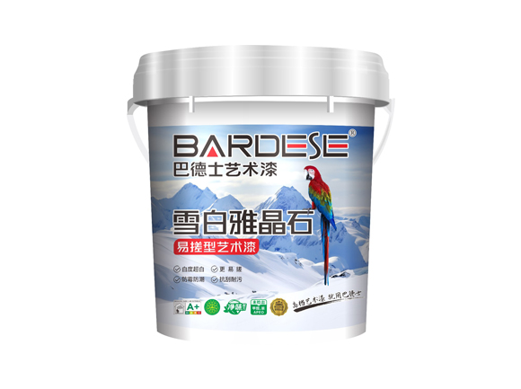 雪白雅晶石（易搓型）艺术漆